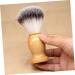 Minkissy Men's Shaving Brush Set - Portable Wooden Handle Razor Brush with Goat Hair Nylon Wool & Stainless Steel - 8 Pieces Ideal for Grooming - Buy Online on GoSupps.com