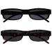 UV reader the reading glasses company black brown light solar reader value 2er-pack uv400 designer style men women SS32-12 +2.00 +2.00 diopters (2-pack) black & brown tortoise blanket