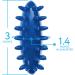 Monkey Spiky Sensory Rollers (Pack of 3) - Unbreakable Fidget Toys - BPA/Phthalate/Latex-Free - by Impresa - Buy Online on GoSupps.com