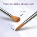 Aokitec Sable Kolinsky Nail Brush #18 - Professional Acrylic Brush for Nail Art | High-Quality Wood Manicure Tool | Violet - Buy Online on GoSupps.com