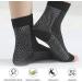 Compression Socks for Plantar Fasciitis | 4 Pairs Ankle Support & Heel Spur Bandage for Men & Women (Black Size 47-51) - Buy Online on GoSupps.com