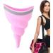 Womens Urinal Funnel - Standing Up to Pee Funnel Conch Type Female Urinal Device - Travel Urinal for Female Pee Funnel Reusable Women Pee Cup for Hiking Camping Picnic Pochy Conch Type + Stability Ring Light Pink - Buy Online on GoSupps.com