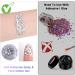 URAQT Body Glitter Gel - Holographic Mermaid Sequins Chunky Cosmetic Glitter for Face, Body & Hair - Silver - Buy Online on GoSupps.com