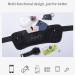 AONIJIE Hydration Running Belt with 2 x 170ML Bottles - Reflective & Lightweight Waist Pouch for Men and Women - Fits 6.8 Phones - Ideal for Marathon, Hiking, Camping - Blue - Buy Online on GoSupps.com