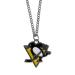 NHL Siskiyou Sports Fan Shop Pittsburgh Penguins Chain Necklace with Small Charm 22 inch Team Color