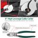 Bolt Cutter Pliers Set Industrial 14" Bolt Cutter + Mini 8" Bolt Cutter + 8" High Leverage Cable Cutter with Easily Cut Locks and Soft Rubber Handle for Barbed Wire Thick Wire Bolts Rods Chain - Buy Online on GoSupps.com