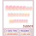 Sethexy French Short Square False Nails Collection - 24Pcs Glossy Rainbow Side French Press On Nails - Buy Online on GoSupps.com