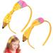 Fovolat Cute Headbands for Girls | Yellow Pencil Back to School Headwear - Hair Accessory Styling Decorations Cute Bow Hair Clips for School Kindergarten Combination 2 1 count (Pack of 1) - Buy Online on GoSupps.com