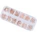 2 Boxes rose gold decorations nail tools nail decorations for nail art manicure tools nail accessories nail art decoration manicure decoration nail decor metal 3d Stud rivet - Buy Online on GoSupps.com