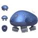 Head Massager Electric Scalp Massager for Body Massage, Hair Growth and Stress Relax IPX7 Waterproof Head Scratcher Pet Massager for Dogs and Cats Blue