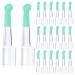 20 Pieces Ear Spoon Tips Ear Cleaner Replacement Set for 3.5 mm Otoscope Plastic Ear Cleaner Tips Reusable Ear Cleaner Spoon Tip for Teens Adults Family Ear Health Care