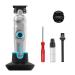 Gamma+ Cyborg Trimmer of professional men's hair cutters trimmer with brushless engine 180 minutes of autonomy without cable two blade setting lever 0 distance stable metal housing