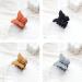 YACHIO Butterfly Hair Clips Set - 4 Pcs Cute Matte Hair Claw Clips for Women and Girls - Ideal for Thick Hair - Black, Grey, Khaki, Orange - Buy Online on GoSupps.com