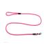 Leash - rope leash with hand loop Basic 10mm 27 colours 7 lengths (1.55 m fluor pink) 1.55 m fluor pink