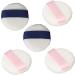Round Powder Puff Loose Powder Puff 5pcs Washable Skin Friendly for Woman for Home Travel Office - Buy Online on GoSupps.com