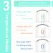 USB Rechargeable Heated Eyelash Curler with Comb - 3 Heating Modes, Long Lasting Natural Curling - Electric Eyelash Curlers (Upgrade White) - Buy Online on GoSupps.com
