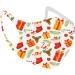Riou 5-Piece Children's Christmas Mouth & Nose Protection - Washable Silk Neck Scarves for Girls | Breathable Dust Protection - Buy Online on GoSupps.com