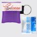 Pocket CPR Mask with One-Way Valve - 5 Pack Purple | Emergency Face Shield for First Aid & AED Training - Buy Online on GoSupps.com