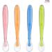 LHKJ 4 Pcs Multi Coloured Silicone Spoon for Baby Feeding and Infant Weaning - Buy Online on GoSupps.com