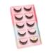 UAMOU Mink Eyelashes 10/50/100 Boxes Fluffy 3D Mink Lashes Makeup Natural Long Volume False Eyelashes Bulk Faux Cils Custom Cheerfully (Color : 5 Pairs X22CS Size : 50 Boxes)