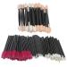 Jaciya 200Pcs Disposable Lip Brushes Eyelash Brushes Dual Sided Eyeshadow Brushes Eyeliner Brushes Makeup Brush Applicator Tool