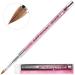 PANA 3D Kolinsky Nail Art Brush- Pink Glitter Handle Size 4 - Professional Acrylic Sculpture Brush for Manicures & Pedicures - Buy Online on GoSupps.com