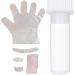 Hair Oil Applicator Bottle 180ml with Hair Dye Kit Root Comb Applicator Bottle with Clear Scale Portable Hair Bleach Kit for Home Barber Shop Hair Dye Tools - Buy Online on GoSupps.com