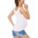 Love2Mi 3 Pcs Maternity Top Maternity Clothes Maternity Top Maternity Shirt M Black+white+grey - Buy Online on GoSupps.com