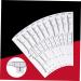 DOITOOL 100pcs Disposable Eyebrow Ruler Eyebrow Tracer Disposable Gauge Makeup Kits Disposable Caliper Mini - Buy Online on GoSupps.com