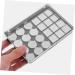 ERINGOGO Palette de Fards Paupi res Magn tique Vide 2 Pi ces 24 Compartiments Polyvalente pour Maquillage DIY Portative et L g re pour Trousse de Beaut  - Buy Online on GoSupps.com