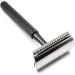 Parker 78R Safety Razor - 3-Piece Closed Comb Graphite/Gun Metal Includes 5 Platinum Blades - International Shipping Available - Buy Online on GoSupps.com