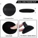 10-Piece Black Makeup Puff Set for Flawless Powder Application - Buy Online on GoSupps.com