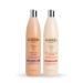 Duo Kit Sulfate Free | Silicone Free | Shampoo and Tannin Treatment Kit for Brazilian Smoothing and Tannin (500ml x 2) | Made in France