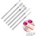 6Pcs Stainless Steel Nail Drill Bit Set - Manicure Nail Art File Bits Tools (#8) - Buy Online on GoSupps.com
