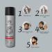 Th'e Ma'n Com'pany Hair Styling Spray For Men 250Ml | Strong Hold Long Lasting Matte Look & Instant Grip | Natural Shine Non-Stick Ultra Hard Black - Buy Online on GoSupps.com