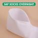 Sibba 6 Pairs Moisturizing Socks for Women and Men - Overnight Spa Treatment for Dry Cracked Feet - Buy Online on GoSupps.com
