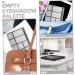 2 pi ces Palette Fard Paupi res Magn tique Vide Plateau Maquillage Compact Portable Rangement et Anti-chute pour Ombre Paupi res Voyage et Cr ation Maquillage - Buy Online on GoSupps.com