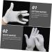minkissy 30 Pairs Overnight Moisture Gloves Driving Cream Gloves Dry Hands Glove Moisturizing Mittens Gloves Winter Gloves Cotton Women's Handwashing White - Buy Online on GoSupps.com