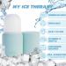 Ice Face Roller & Gua Sha Silicone Mold Set for Brightening, Tightening & Toning - Reduce Fine Lines, Shrink Pores, and Achieve Glowing Youthful Skin - Anti-Aging Cryotherapy Therapy - Blue Baby Blue - Buy Online on GoSupps.com
