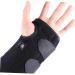 Buy Left Black Wrist Support Brace & Splint - Fixed Sleeve for Pain Relief | International Shipping Available - Buy Online on GoSupps.com