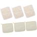 Healeved 6pcs Dual-Sided Scrub Towel Loofah Shower Sponges - Soft Bath Towels for Face and Body - Buy Online on GoSupps.com