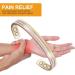 YINOX Tri Tone Pure Copper Magnetic Bracelets for Arthritis | 8 Magnets | Perfect Gift for Men & Women | Valentine's Day Edition - Buy Online on GoSupps.com