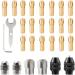LUOFENG Copper clamp Durable Drill Chuck Collet Set (1/32"-1/8") 4486Drill Keyless Bit Chuck for Reliable Grip and Easy Installation - Buy Online on GoSupps.com