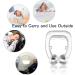 Clipple Silicone Magnetic Nose Vents - 4PCS (Transparent) | Upgraded Sleep Aid Devices for Better Breathing | Mini Silicone Night Sleep Guard - Buy Online on GoSupps.com