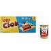 Italian Gourmet E.R. Oro Ciok Cuore al Latte Set of 3 Biscuits with Milk Chocolate Bar Filled with Milk Cream 120 g Each Pack Contains 6 Snacks of 20 g + Polpa di Pomodoro Italian Gourmet Polpa di Pomodoro 400 g