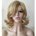 Buy Royalfirst Women's Medium Length Wavy Synthetic Hair Wig with Bangs - International Shipping Available - Buy Online on GoSupps.com