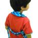 BIB-ON Full-Coverage Infant Bib and Apron Combo (Blue Plaid) | Ages 0-4 - Buy Online on GoSupps.com
