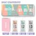 MIYA LASH 2 in 1 Brow Lamination & Lash Lift Lotion Set | Refill for Lash Lift Kit | 3-Step Fast Acting Lotions with Nutrition Serums | 10 Treatments - Buy Online on GoSupps.com