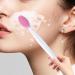 Silicone Exfoliating Lip Brush 4 Pcs Double-sided Soft Lip Brush Lip Brush Tool Nose Blackhead Clean Lip Scrubber Tool Double-Sided Lip Scrub Brushes - Buy Online on GoSupps.com