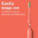 Philips One by Sonicare 2 Brush Heads Miami Coral BH1022/01 - Pack of 2 - Buy Online on GoSupps.com